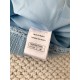 Chanel 25B Métiers d’Art Light Blue Wool Coat | Silk Lining Jacket