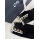 Chanel 25K Métiers d’Art Corduroy Jacket | Black Striped Jacket with Tweed Trim