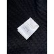 Chanel 25N Ski Collection Cashmere Blend Cardigan | Black Knit with Gold Buttons