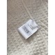 Chanel 25N Ski Collection Cashmere Blend Cardigan | White Knit with Gold Buttons