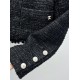Chanel 25S Pearl Trim Tweed Jacket  Classic Tailored Short Jacket