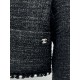 Chanel 25S Pearl Trim Tweed Jacket  Classic Tailored Short Jacket