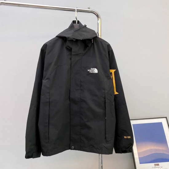 The North Face TNF Logo Color-Block Windbreaker