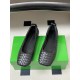 BV Charlotte Woven Ballet Flats - Retro Old Money Shoes- Black