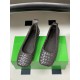 BV Charlotte Woven Ballet Flats - Retro Old Money Shoes- Brown