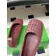 BV Charlotte Woven Ballet Flats - Retro Old Money Shoes- Burgundy