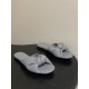 BV Cherry Knotted Leather Mules - Flat / 5cm / 9cm Heels - Grey