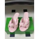 BV Cherry Knotted Leather Mules - Flat / 5cm / 9cm Heels - Pink