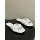 BV Cherry Knotted Leather Mules - Flat / 5cm / 9cm Heels - White