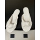 BV Cherry Knotted Leather Mules - Flat / 5cm / 9cm Heels - White