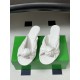 BV Cherry Knotted Leather Mules - Flat / 5cm / 9cm Heels - White