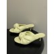BV Cherry Knotted Leather Mules - Flat / 5cm / 9cm Heels - Yellow
