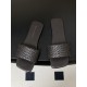 BV Palazzo Woven Leather Slides - Brown