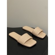BV Palazzo Woven Leather Slides