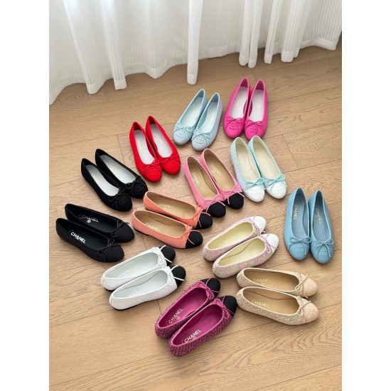 Chanel Ballerina Flats Full Collection | Classic Round Toe & 25mm Heel