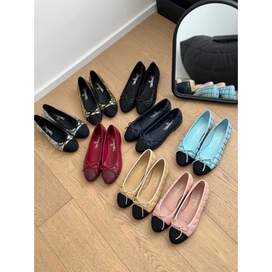 Chanel Ballerina Flats Full Collection | Classic Round Toe & 25mm Heel