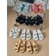 Chanel Dad Sandals Collection | Real Calf Leather, Canvas & Quilted Slides