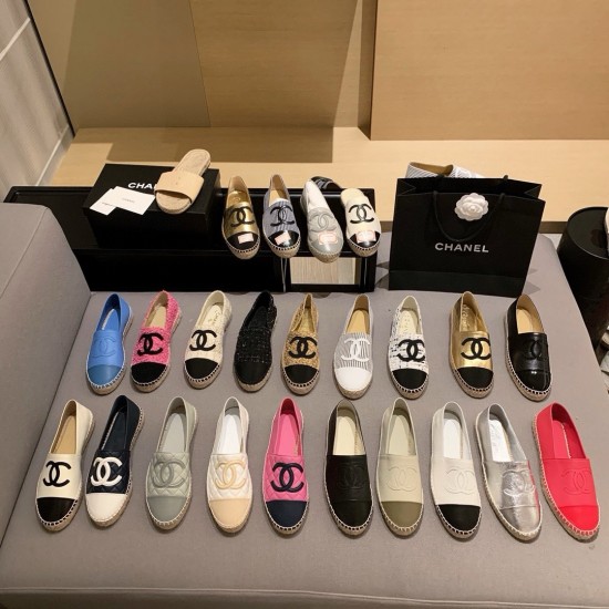 Chanel Espadrilles Full Collection | Classic Lambskin & Canvas Summer Flats