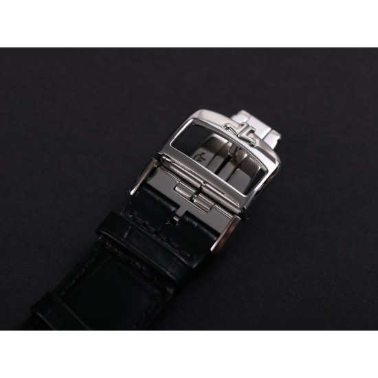JLC Master Ultra Thin Perpetual Calendar - V9 Factory Black Dial 1308470