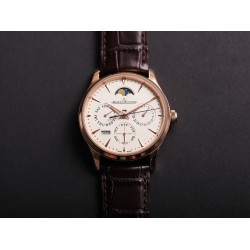 JLC Master Ultra Thin Perpetual Calendar - V9 Factory Silver-Gold Dial 1302520