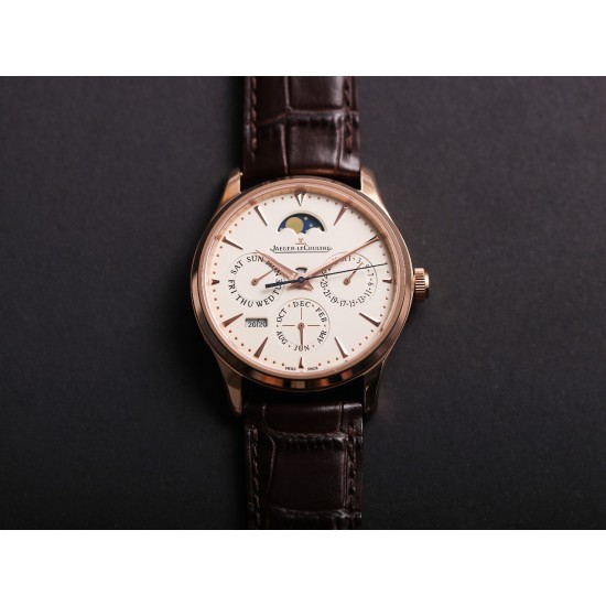 JLC Master Ultra Thin Perpetual Calendar - V9 Factory Silver-Gold Dial 1302520