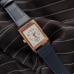 Jaeger-LeCoultre Reverso Tribute Duoface - Blue- MG Factory 1:1 Edition (Double Dial / Dual Time Zone)