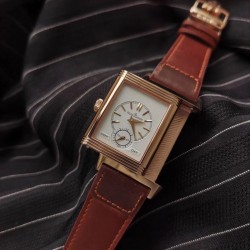 Jaeger-LeCoultre Reverso Tribute Duoface - Red - MG Factory 1:1 Edition (Double Dial / Dual Time Zone)