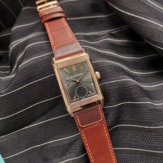 Jaeger-LeCoultre Reverso Tribute Duoface - Red - MG Factory 1:1 Edition (Double Dial / Dual Time Zone)